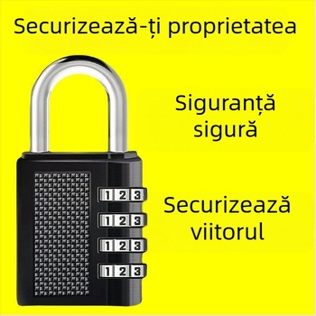 Lăcăt metalic cu cod pentru bagaje, dulapuri de cămin, dulapuri de sală și sertare, rezistent la apă