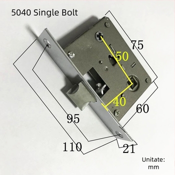 Corp de încuietoare cu limbă unică, model 5045, lungime 110 mm