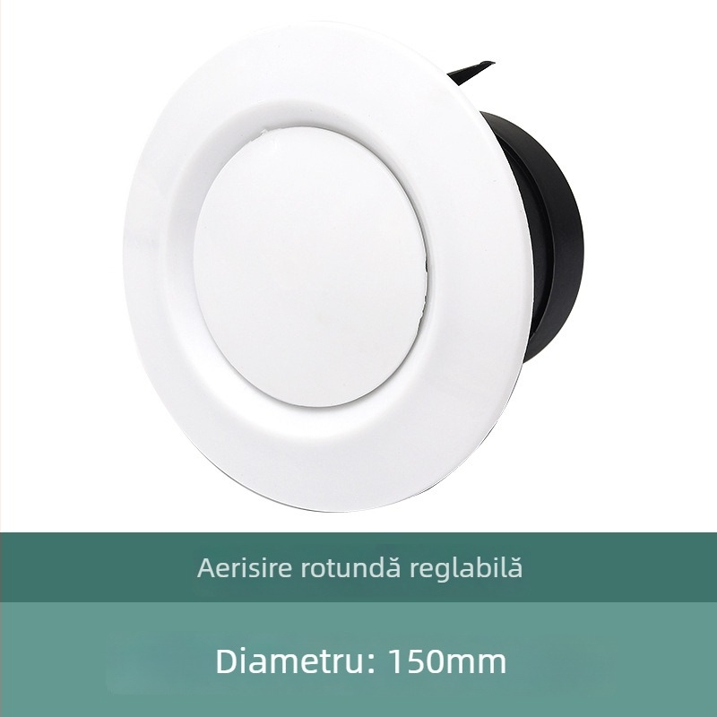 Gură de aer circulară din ABS pentru sistemul de aer proaspăt al locuințelor