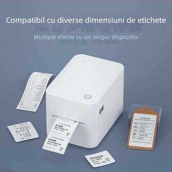 Hanyin D25/D35 imprimantă termică de etichete, etichete autoadezive, aparat pentru coduri de bare, etichete pentru haine, hârtie etichetă Milk Tea