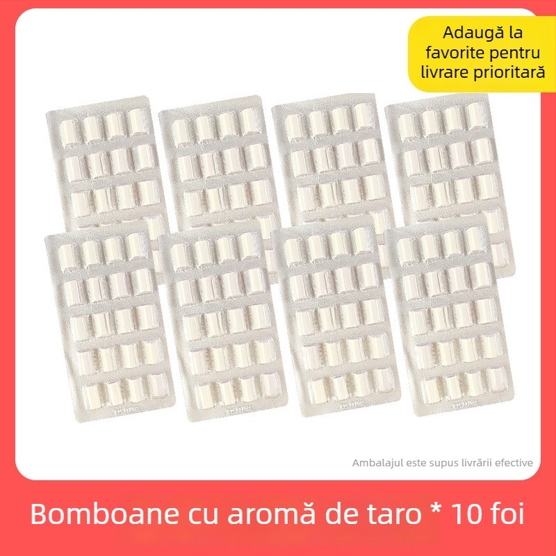 Bomboane cu lapte de taro – gust nostalgic de copilărie, cu umplutură