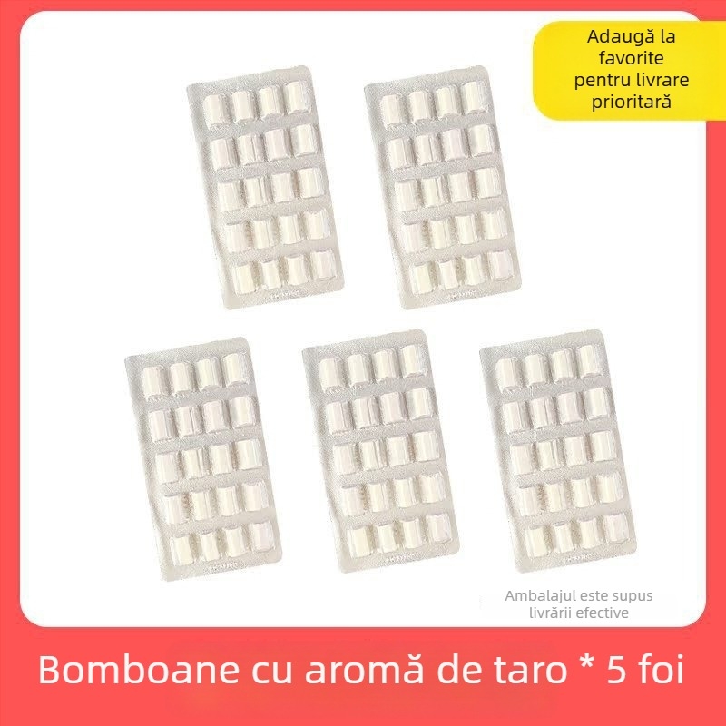 Bomboane cu lapte de taro – gust nostalgic de copilărie, cu umplutură