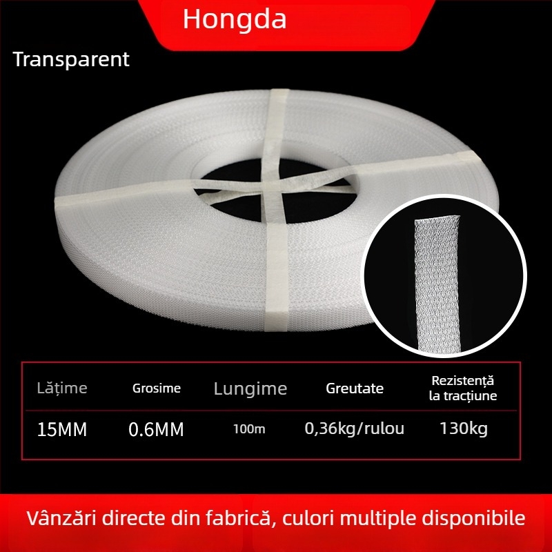Cuplă din plastic pentru bandă de ambalare 1506 – închizător de mână pentru bandă