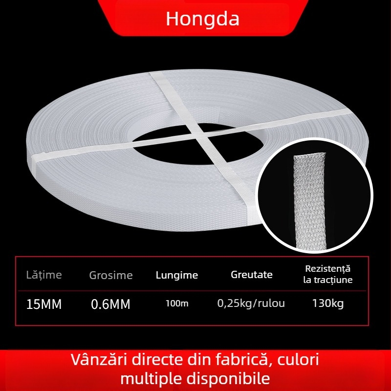 Cuplă din plastic pentru bandă de ambalare 1506 – închizător de mână pentru bandă