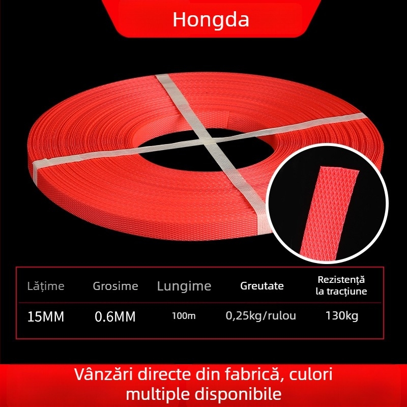 Cuplă din plastic pentru bandă de ambalare 1506 – închizător de mână pentru bandă