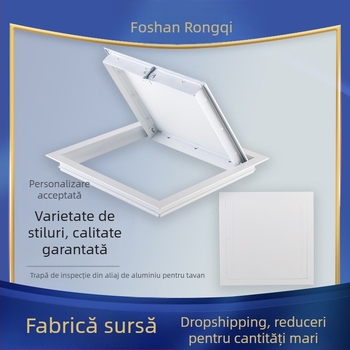 Rongqi aliaj de aluminiu, port de acces plat personalizat pentru plăci de gips