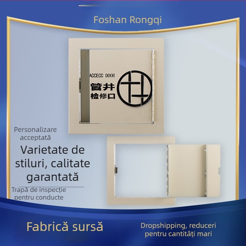 Rongqi aliaj de aluminiu, port de acces plat personalizat pentru plăci de gips
