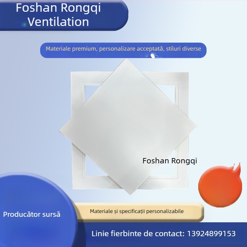 Rongqi aliaj de aluminiu, port de acces plat personalizat pentru plăci de gips