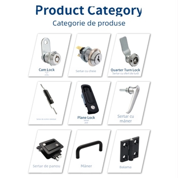 Cam lock mini cu carcasă acrilică, pentru dulapuri de fișiere și dulapuri, încuietoare mecanică OEM