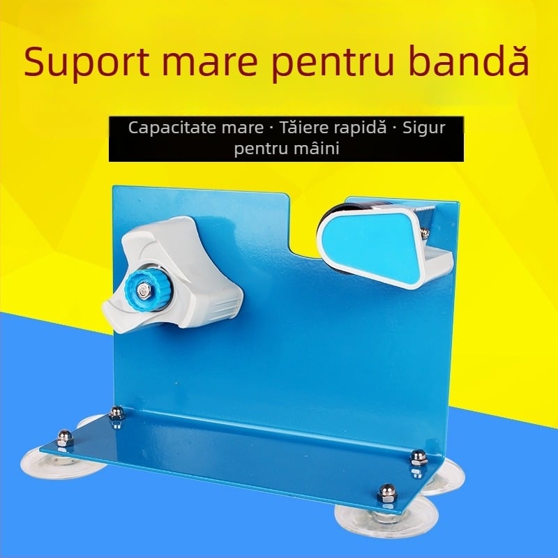 Tăietor de bandă și dispenser, Suport de bandă cu capacitate mare pentru ambalare și sigilare