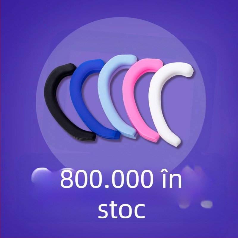 Masca cu agățătoare din silicon moi pentru urechi, protecție împotriva frecării și durerii, accesorii invizibile pentru urechi, reutilizabile, portabile
