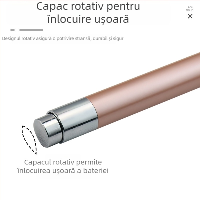 Set de lingurițe pentru urechi luminoase cu vizualizare, pentru copii