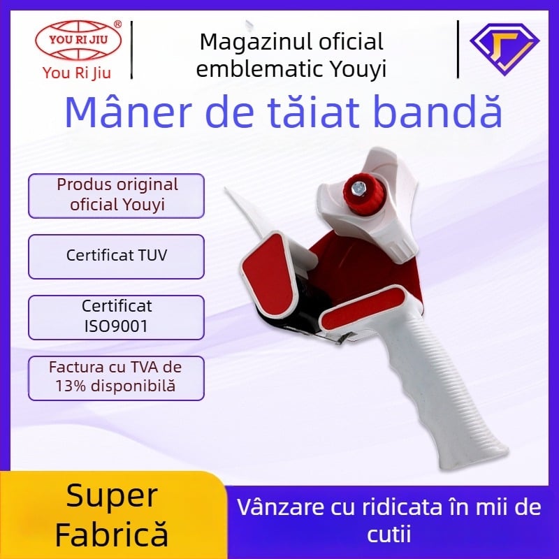 Mâner pentru tăietor de bandă 4,8 cm – confortabil, economisește efortul, pentru ambalare
