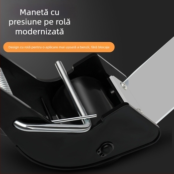 Tăietor de bandă de 2 inchi, dispenser din plastic pentru bandă de ambalaj de 5 cm