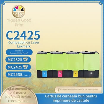 Cartuș de toner Lexmark C2425, compatibil cu MC2325/MC2425/MC2535/MC2640