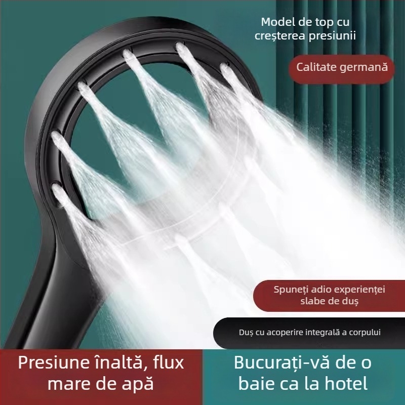Duș circular cu presiune înaltă, duș manual pentru uz casnic, tip ploaie