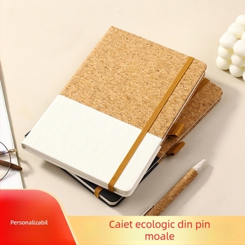 Caiet ecologic cu curea, set cadou, personalizat pentru afaceri, design creativ și modern
