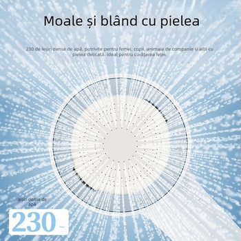 Duș cu șapte moduri, anti-calcar, jet dens, impermeabil, crește presiunea, masaj pentru animale de companie, pulsație, prietenos cu pielea, două moduri