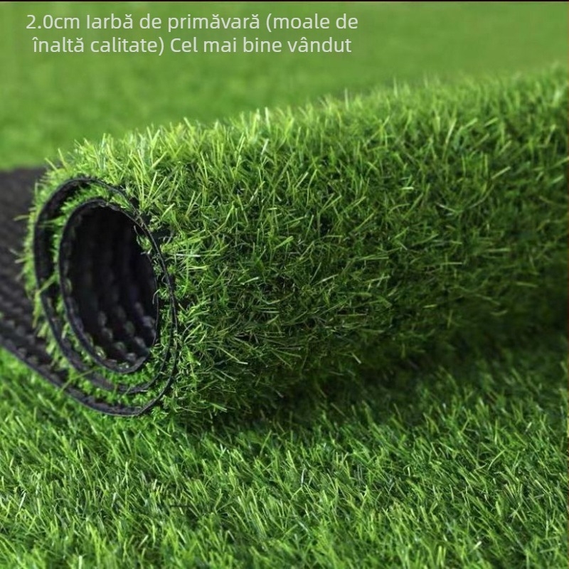 Gazon artificial pentru exterior — decor verde pentru garduri și pardoseli de joacă
