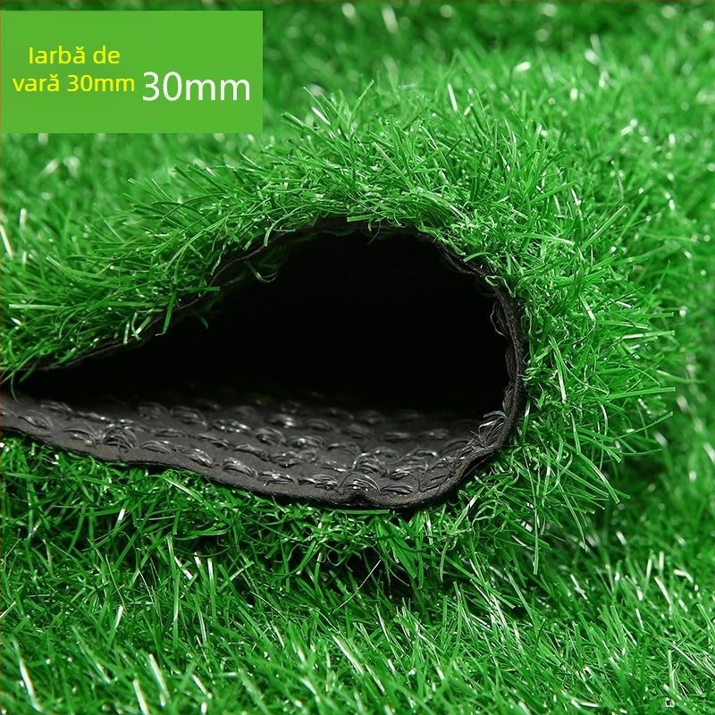 Gazon artificial pentru exterior — decor verde pentru garduri și pardoseli de joacă