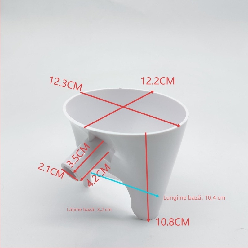 Pâlnie pentru făină pentru mixer KitchenAid Artisan KSM150, 5-quart