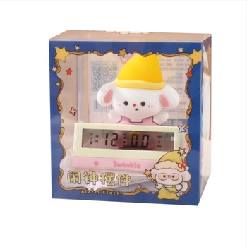 Ceas electronic Good Night Star, ornament de birou pentru elevi, decor de masă, jucărie drăguță cadou mic