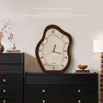 Ceas de birou în stil vintage, ceas de intrare nou model, ceas de perete pentru living și hol