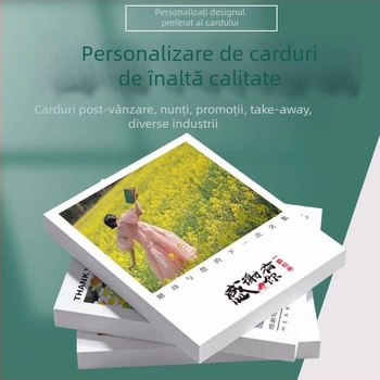Antete personalizate pentru carduri, carduri de service post-vânzare, cărți de mulțumire, carduri mici, poștale imprimate, hârtie imprimată, cupoane, certificate