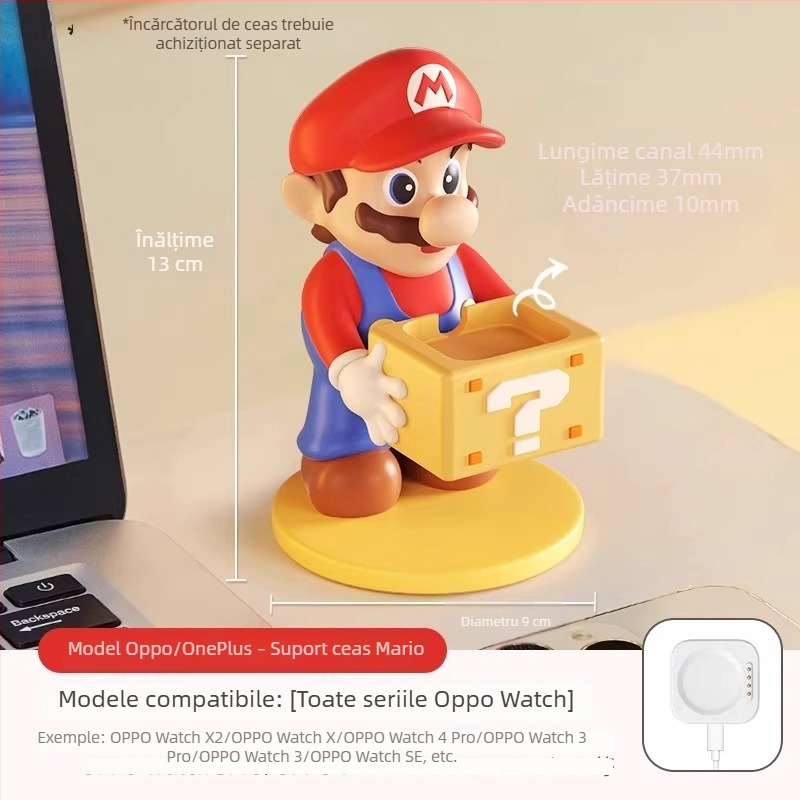 Suport de încărcare pentru ceas și ornament de birou pentru Apple Watch și Xiaomi