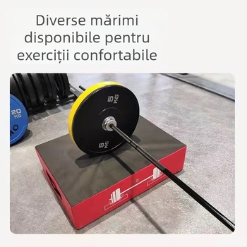 Pad pentru bară haltere — absorbție a șocurilor, reducere a zgomotului