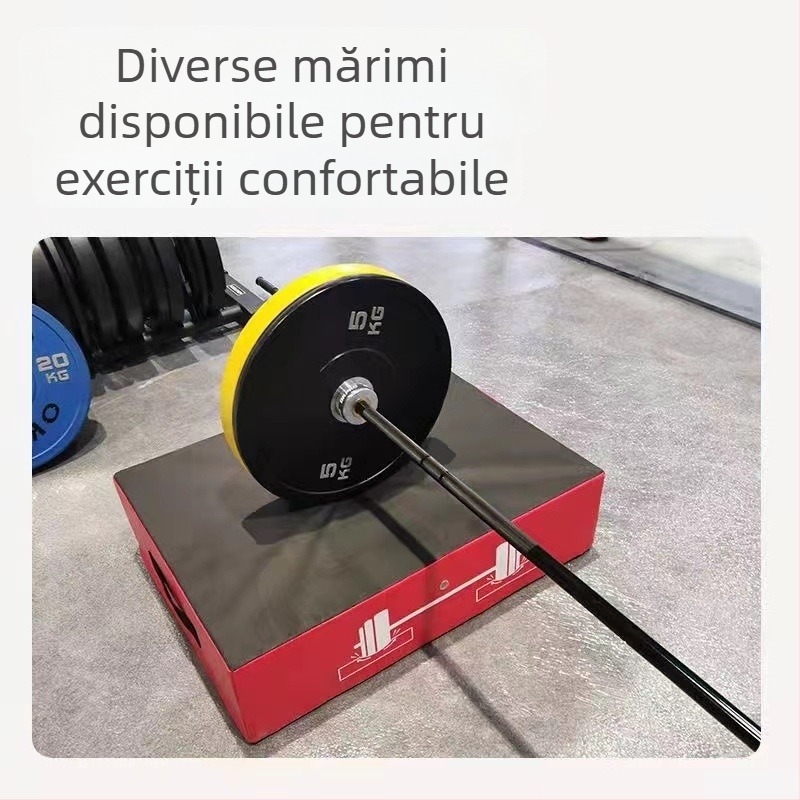 Pad pentru bară haltere — absorbție a șocurilor, reducere a zgomotului
