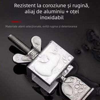 Dispozitiv superior pentru ușă, anti-furt, fără găuri, fără șuruburi, opritor de ușă