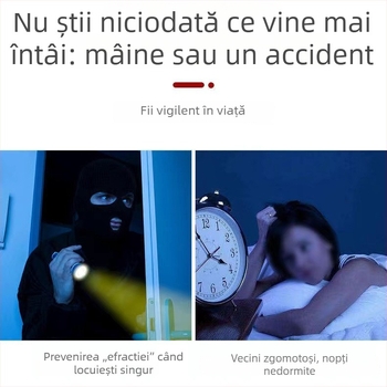 Dispozitiv superior pentru ușă, anti-furt, fără găuri, fără șuruburi, opritor de ușă