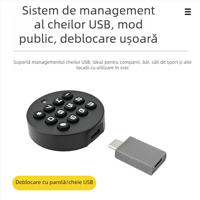 Încuietoare pentru dulap cu amprentă – încuciere electronică inteligentă cu parolă pentru dulapuri de pantofi și dosare metalice de birou
