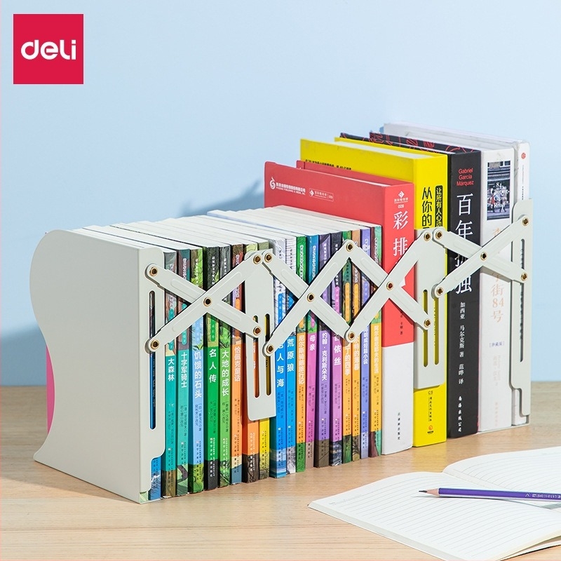 Suport pliabil și extensibil pentru cărți de birou, raft creativ pentru studenți