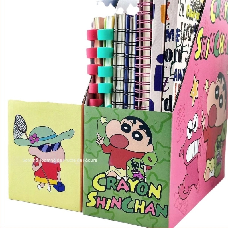 Suport pentru cărți de birou și folder de hârtie, bibliotecă de birou din carton, design drăguț în stil desen animat