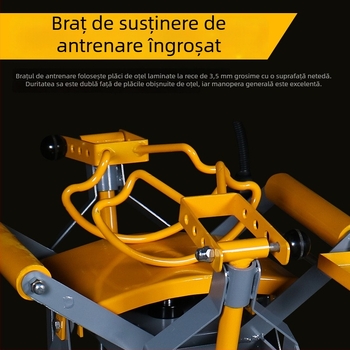 Extensor pneumatic pentru anvelope, acționat prin pedala — unealtă pentru demontarea și montarea anvelopelor