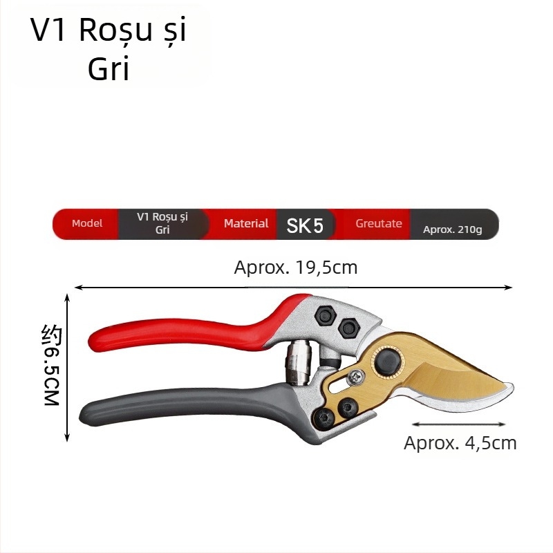 Foarfă de grădină pentru tăierea crengilor și a pomilor fructiferi
