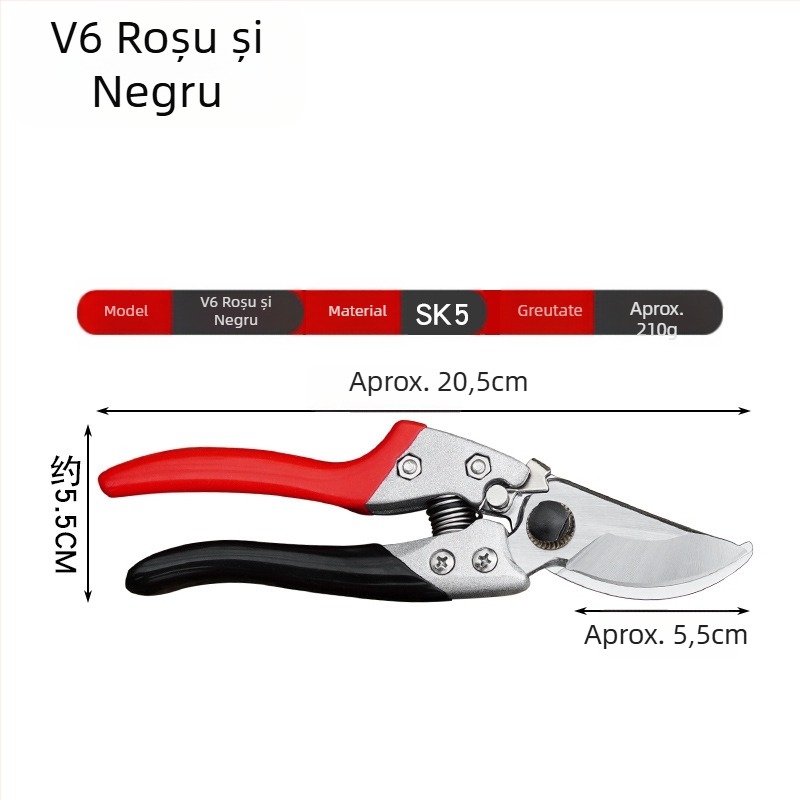 Foarfă de grădină pentru tăierea crengilor și a pomilor fructiferi