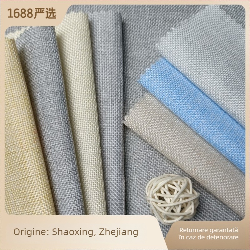 Pânză de perete textil premium, culoare solidă, impermeabilă, rezistentă la pete și mucegai, material nețesut, textură jacquard, stil modern minimalist, pentru întreaga casă, montaj disponibil.