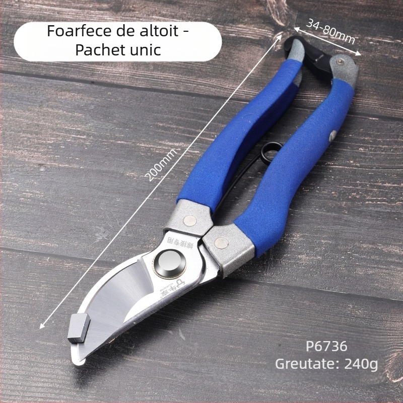 Instrument de altoire multifuncțional pentru uz casnic, unelte de grădină compacte, cu duritate înaltă reglabilă, foarfece de tăiat și altoire pentru pomi fructiferi