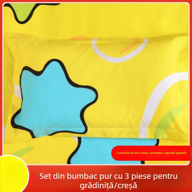 Set pentru bebeluși din bumbac 100%, clasă A, 3 piese sau 6 piese