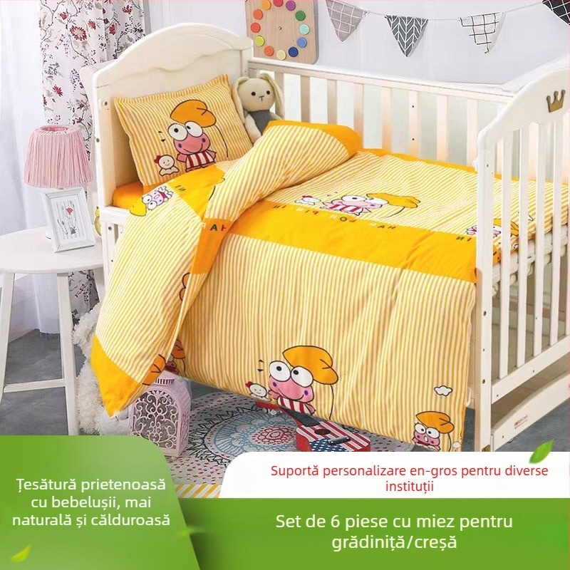 Set pentru bebeluși din bumbac 100%, clasă A, 3 piese sau 6 piese
