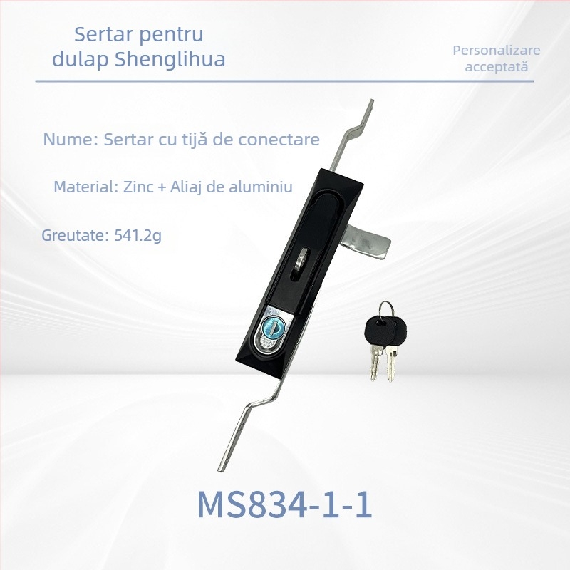 MS834 lacăt Rittal cu tijă – încuietoare pentru dulap metalic și dulap electric