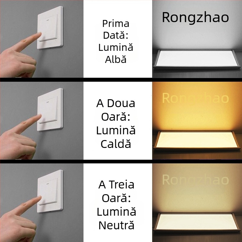 Lumină de tavan plată 600x600, plafon din gips, 110V tensiune largă, panou din aluminiu integrat 60x60, montaj încadrat