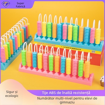 Abac matematic pentru copii: învățarea numărării și a operațiilor de adunare/scădere, de la grădiniță la clasa I – instrument didactic