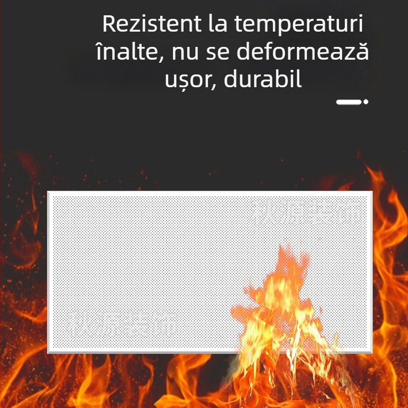 Panou perforat din aluminiu cu vopsea pulbere, 300x600, pentru plafoanele din bucătărie, baie și balcon