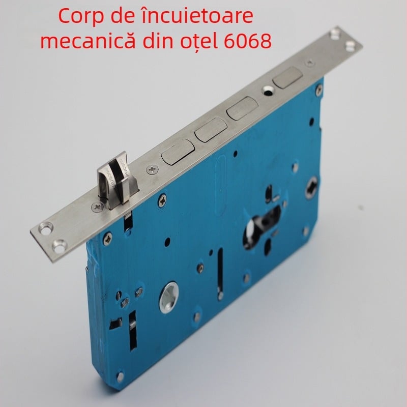 24x240 corp de încuietoare pătrat din oțel inoxidabil, mecanism mecanic pentru uși, corp din oțel integral 6068