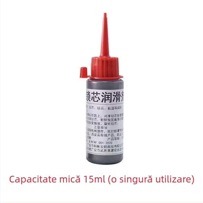 Pulbere lubrifiantă pentru cilindrul de încuietoare: grafit și pulbere de plumb pentru uși, utilizare casnică