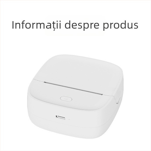 Mini imprimantă de etichete de buzunar pentru elevi, conectare Bluetooth rapidă la telefon, OEM